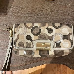 Coach wristlet